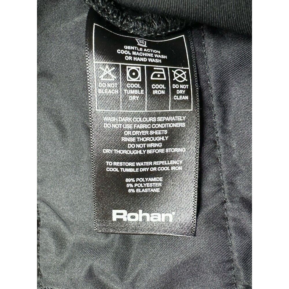 Rohan‎ Pants Mens 40 x 29 Transfer Trousers Gray Performance Chinos Golf Hiking - Picture 4 of 9